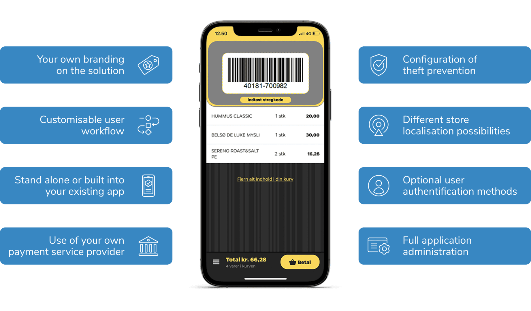 scango Standard and customization